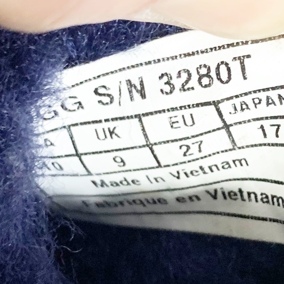 UGG Bailey Bow II 3280 Suede Leather Bow Short Shearling Lined Winter Snow Boots - Picture 10 of 10